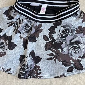 Justice Flower Girls Skort Skirt Size 5